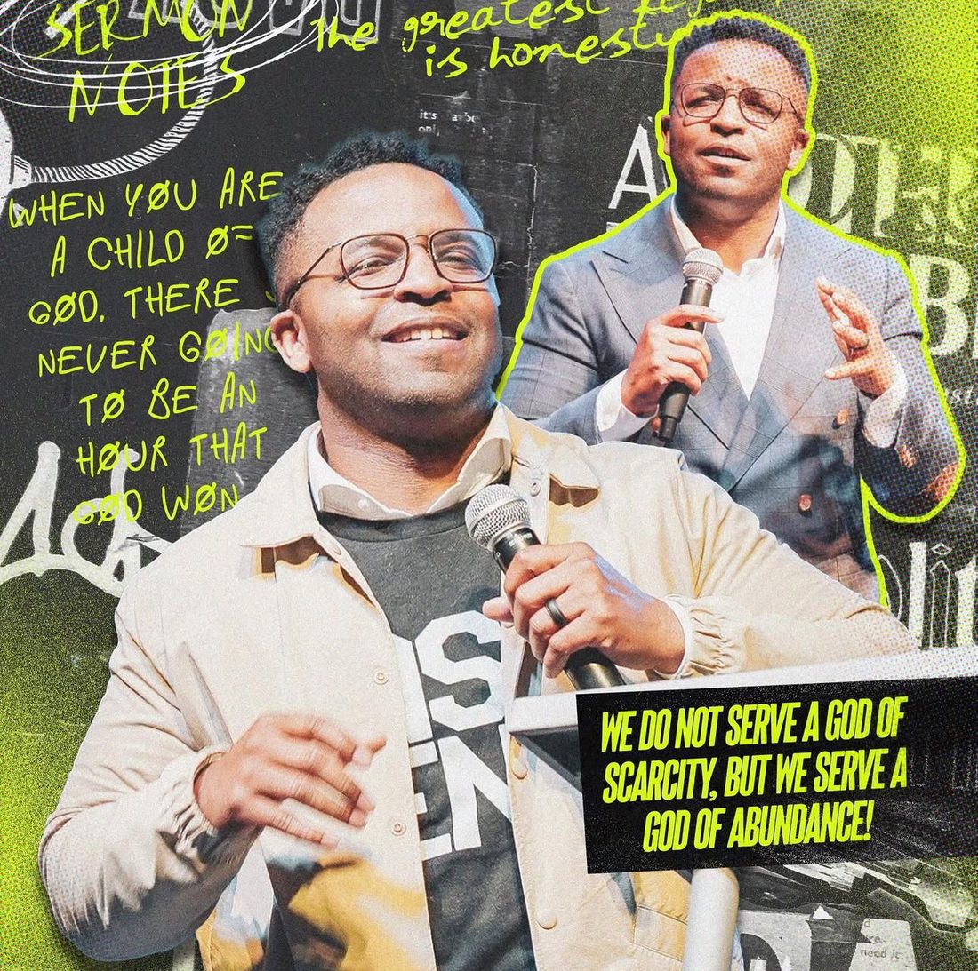 Sermon graphic designed for a Sunday message